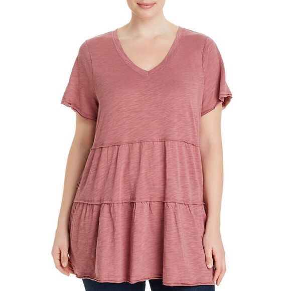 Cupio Olive Tiered top XL - Picture 3 of 6